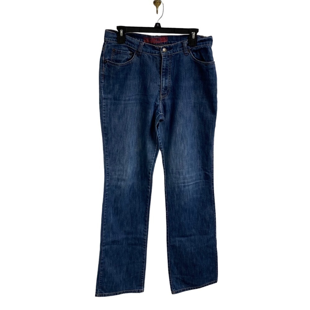 New York and company ladies jeans size 8‎ tall.